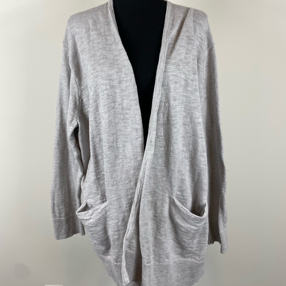 Madewell | Women’s Light Gray Cardigan Sweater | 2X